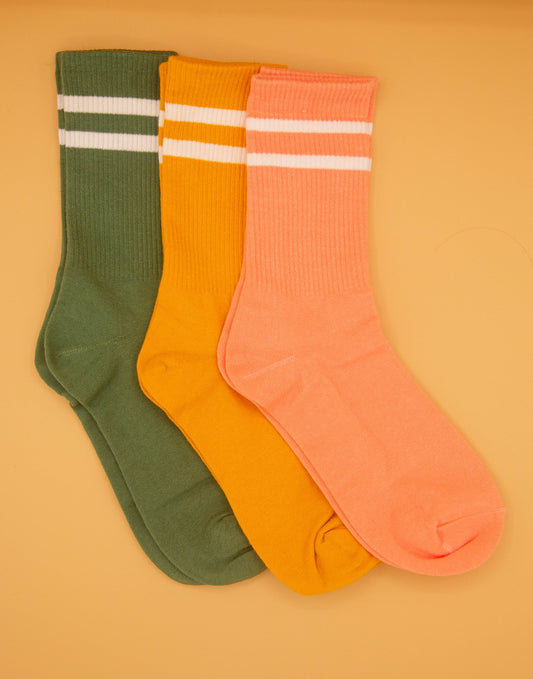 Varsity Colored Sock Bundle