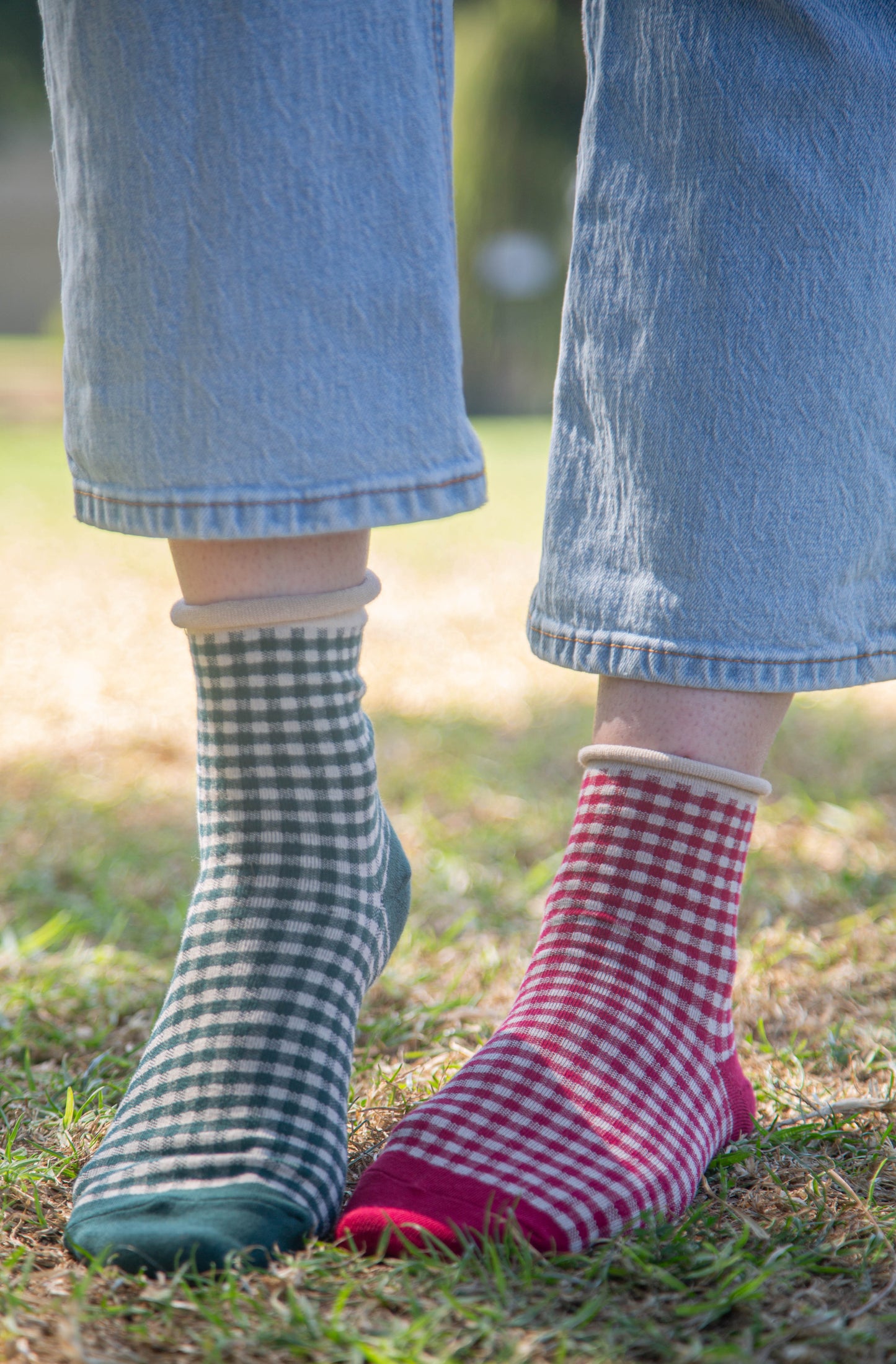 Checkered Socks